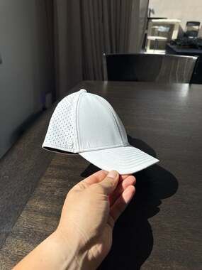 Melin A-Game Hydro White Performance Snapback Hat